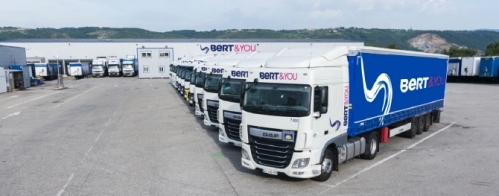 L'un des sites du transporteur Bert. L'un des sites du transporteur Bert.