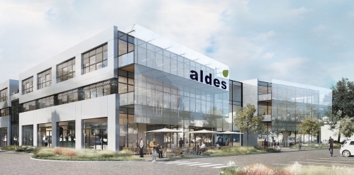 Le siège d'Aldes à Lyon Vénissieux, repris par Midi 2i.