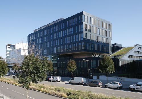 L'immeuble Helios à Massy. © Cabinet Hérault-Arnod Architectes