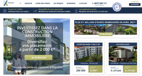 La plateforme de Koregraf. © DR