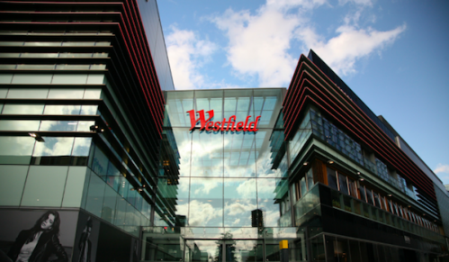 L'un des centres commerciaux de Westfield 