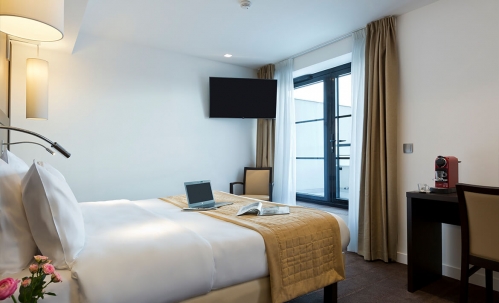 Le Simon's Hotel détenu par Nehô, dans le 18e parisien. © Simon's Hôtel