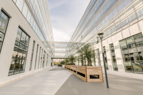 L'immeuble Clever 2 à Gennevilliers.