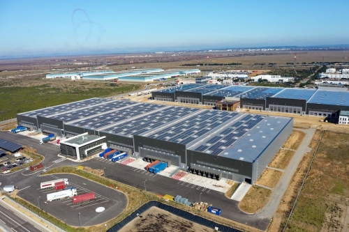 La plateforme Adeo de Fos-sur-Mer. @Cyrille Dubreuil