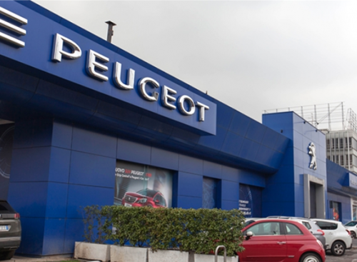 Site PSA à Milan, Italie