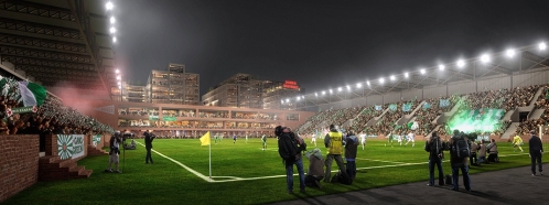 Le stade Bauer accueille les matchs du Red Star FC depuis sa construction en 1909. ©Réalités