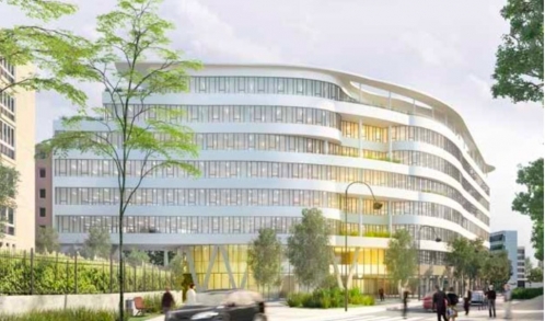 L'immeuble Convergence à Rueil-Malmaison. 