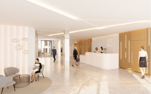 Le 17 Hoche conçu par Axel Schoenert Architectes. @ Axel Schoenert Architectes