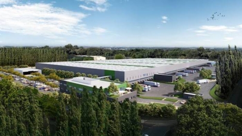 Vue du projet porté par Baytree à Evin-Malmaison. 