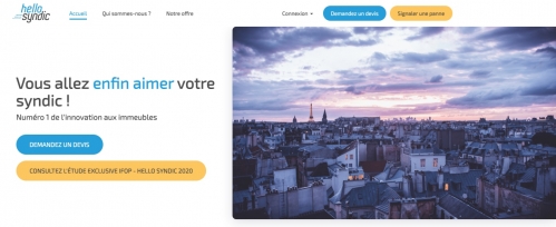 La plateforme Hello Syndic.