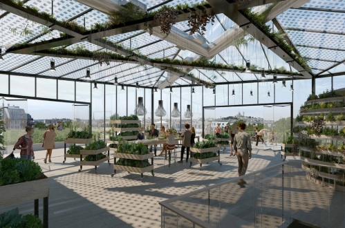 L'immeuble Jemmapes, dans le 10e arrondissement de Paris, sur lequel Covivio attend une belle création de valeur. 