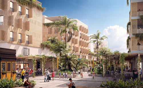 Le programme Kanopée à La Possession (La Réunion). © Opale