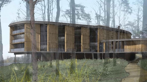 Le Mutigny Resort Hotel s'inscrit dans le respect de son environnement. © Jouin Manku