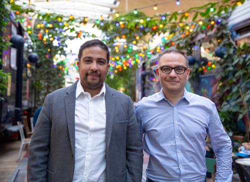Ali El Hariri et Maxence Lerigner, fondateurs de Bulldozair. 