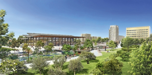 Altarea Cogedim est particulièrement apprécié par les analystes pour sa capacité à porter des projets mixtes comme ici à Toulouse. 