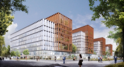 L'ensemble Envergure à Romainville. 