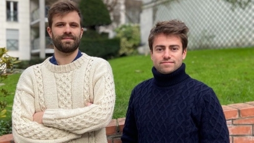 Les co-fondateurs de Louve Invest, Clément Renault et Théophile Lambert