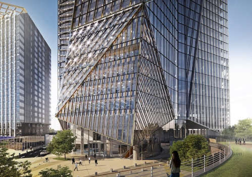 L'accès principal de la Tour Hekla