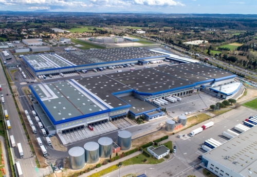 Plateforme logistique Carrefour à Salon-de-Provence