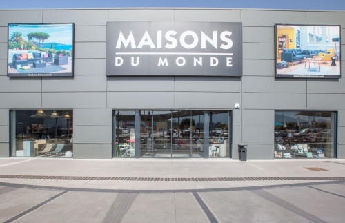 Le Maisons du Monde de Malaga, en Espagne. © Bahia Azul