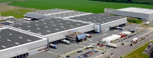 La plateforme réalisée par Batilogistic à Escrennes. DR