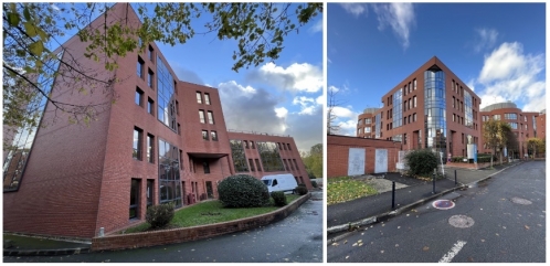 Le 9-11 rue Jeanne Braconnier, à Meudon-la-Forêt. 