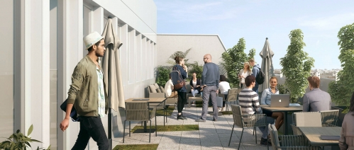 Le Campus Fleurus, développé par GDG Investissements à Paris 6.