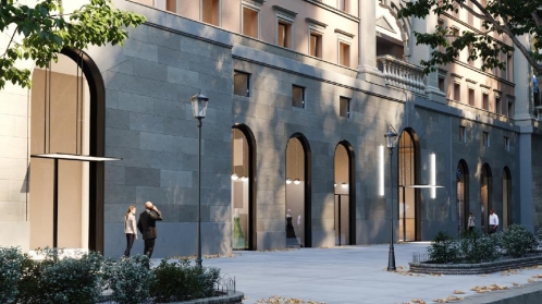 Le Via Vittorio Veneto 89, à Rome. 