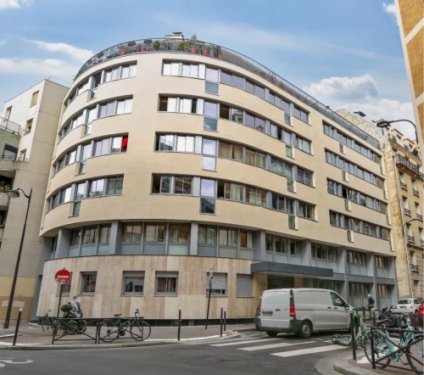 L'immeuble de la rue Jean Bloch. 