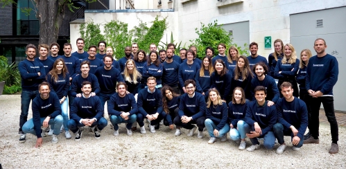 L’équipe de la proptech Hosman, basée à Paris.