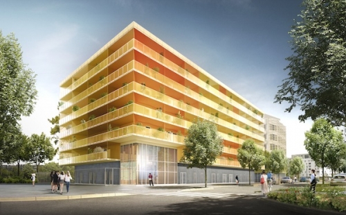 Residence Newton - LP Promotion - Crédit Les Yeux Carrés 