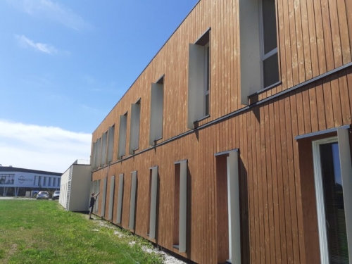 Le site de Conecteo près de Bordeaux