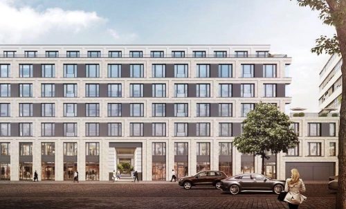 Le projet 3 Höfe Work acquis Ardian RE jouxte une autre propriété du fonds, le 105 Lützowstraße. © LBBW Immobilien