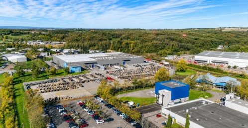 La plateforme acquise par Global Gate Capital à Saint-Quentin-Fallavier. 