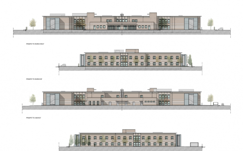 Coupes du projet d'Ehpad acheté par Lifento près de Florence