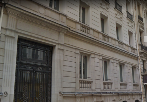 L'immeuble du 9 rue Helder, à Paris