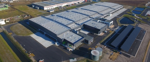 L'une des plateformes de Lidl en France, ici à Cestas