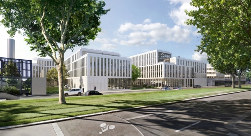 Dalkia et le Cesi s'installeront dans l'ensemble Kaly, qui entre dans le portefeuille de La Française REM. © AFAA