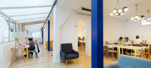 Un espace La Permanence à Paris. 