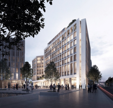 Le projet de l'îlot G à Villeurbanne.