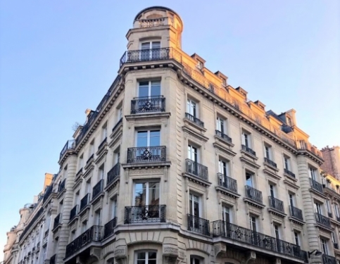 Le 17 rue d'Astorg, à Paris. 