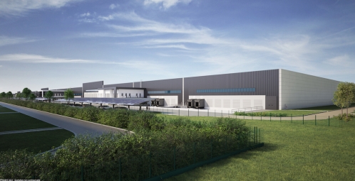 La plateforme logistique d'Adeo, à Fos-sur-Mer, développée par Idec. 