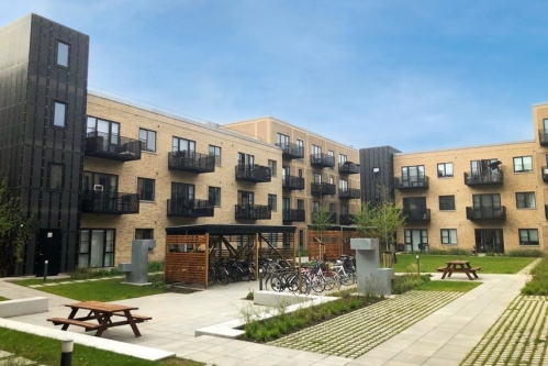 Les 324 acquises unités à Aarhus, au Danemark.