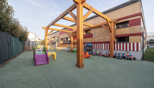 La crèche Les Petits Chaperons Rouges, située à Aimargues. ©Les Petits Chaperons Rouges