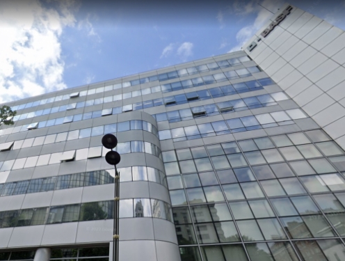 Le 49 Georges Pompidou, actuellement occupé par BASF, à Levallois-Perret. 