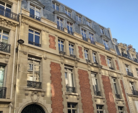L'hôtel particulier du 8 rue Bayard, à Paris. 