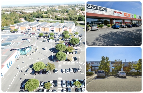 Les trois sites cédés individuellement et placés en portefeuille