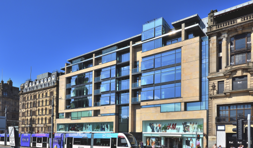 L'immeuble du 40 Princes Street à Édimbourg. ©Remake Asset Management L'immeuble du 40 Princes Street à Édimbourg. ©Remake Asset Management