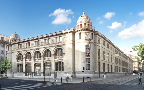 L'Hôtel des Postes à Marseille. © Oteis
