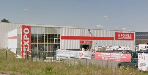 Le local d'activités de Point P. 